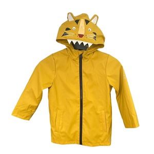 Joules Yellow Lion Raincoat for Kids